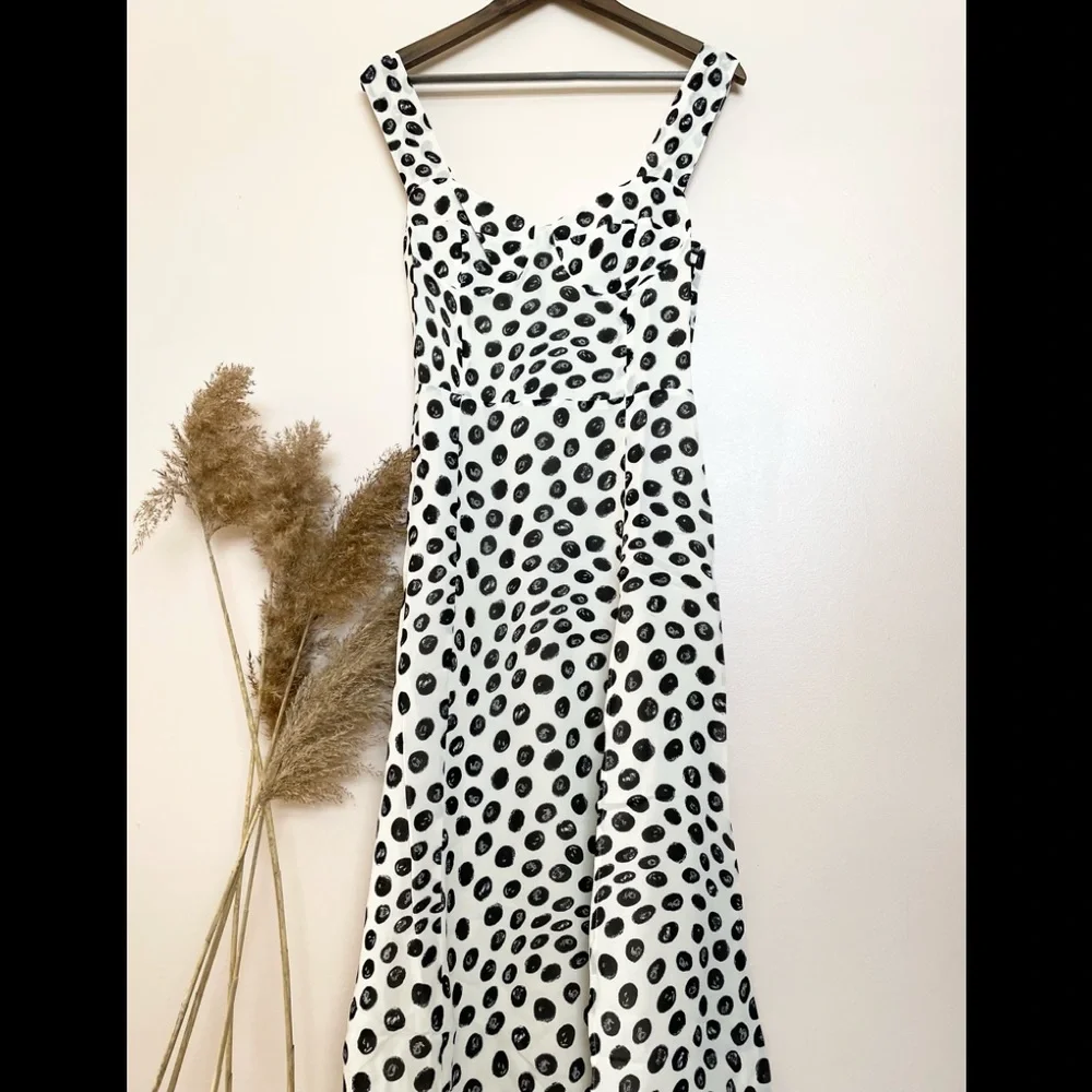 Reformation fulton dress polka-dot - Picture 8 of 17